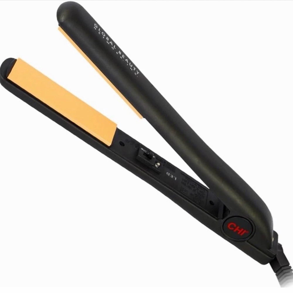 Black and Gold Hair Straightener